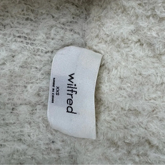 Artizia Wilfred Oversized Alpaca Cardigan Sweater Cream Size XXS - Picture 8 of 8